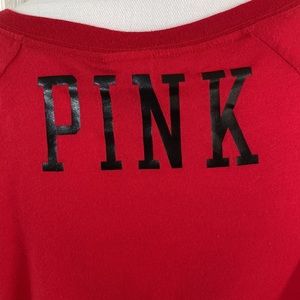 EUC Atlanta Falcons long sleeve PINK Victoria’s Secret t-shirt